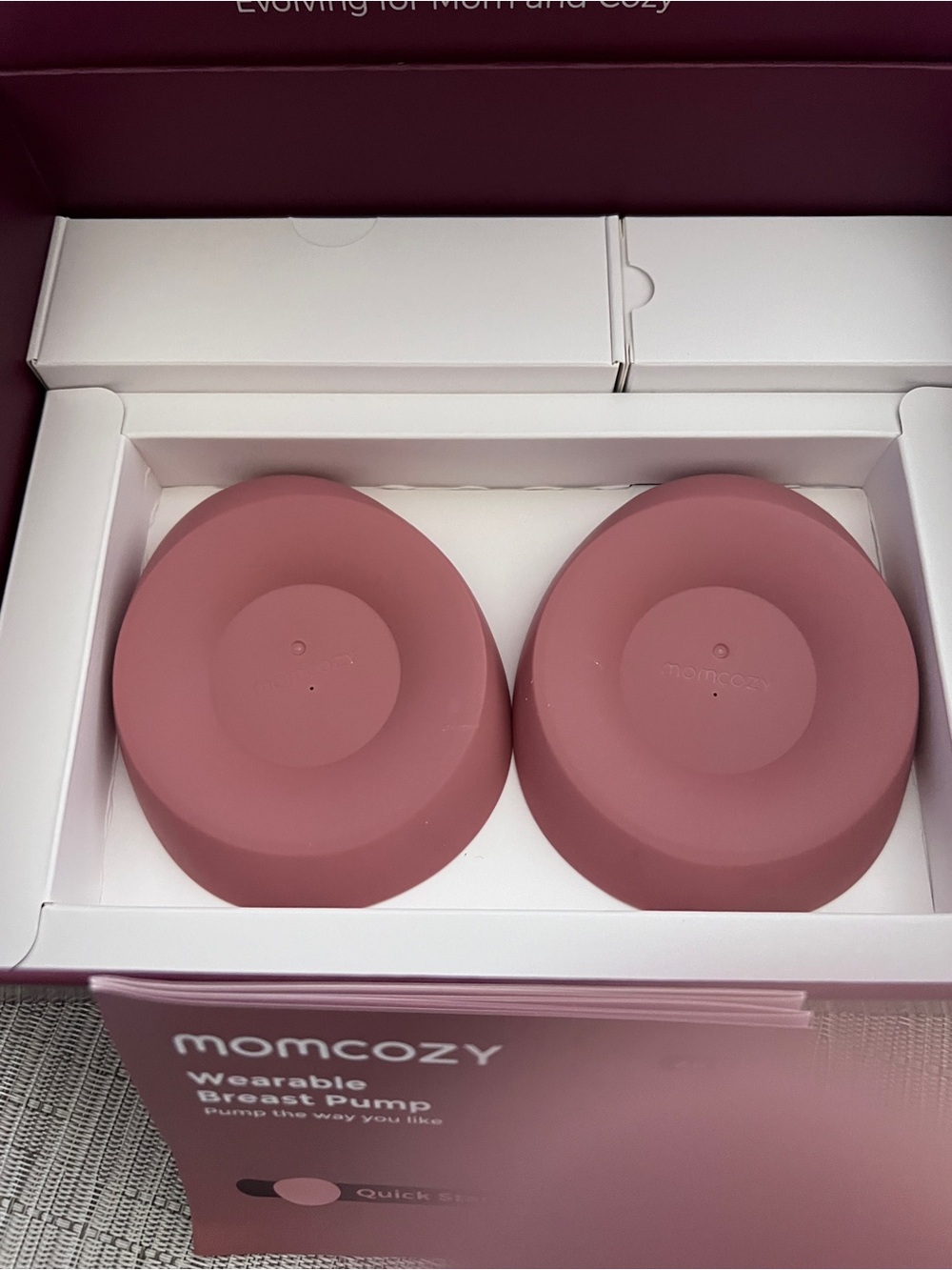 Momcozy Air 1 Wearable Breast Pump w/ Wireless Charging Case New Open Box - Picture 13 of 16